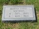 Martha Ennis Richardson Vertrees Headstone