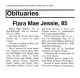 Flara Mae Jessie Obituary